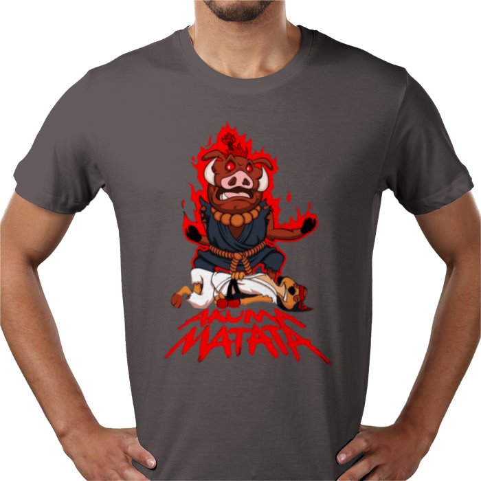Timone & Pumba x Street Fighter - Akuma Matata T-shirt