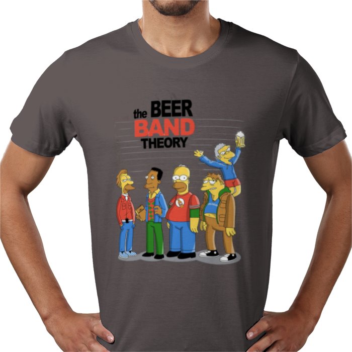 The Simpsons x Big Bang Theory - Beer Band Theory T-shirt