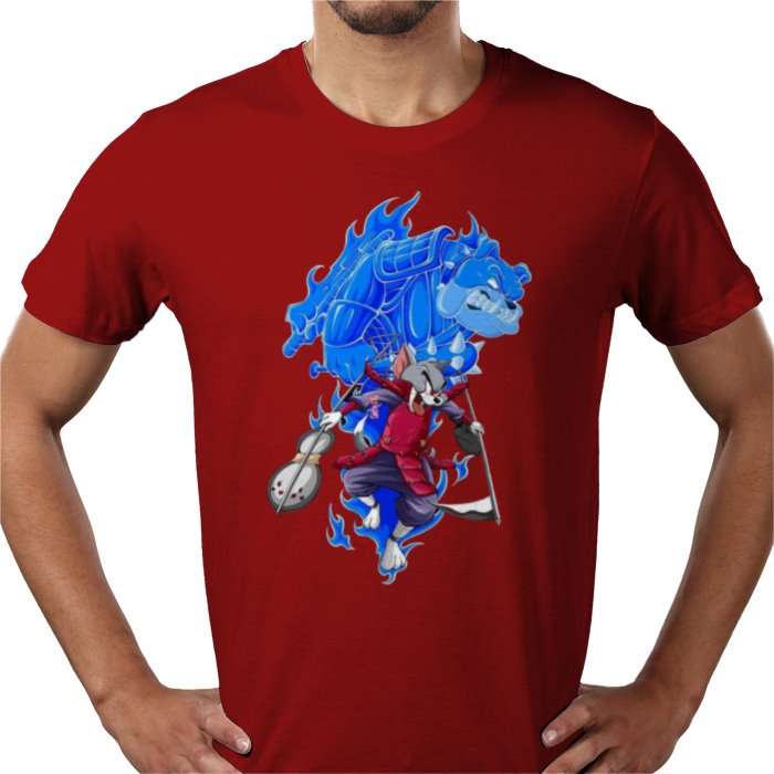 Tom & Jerry & Naruto - Tom/Madara T-shirt