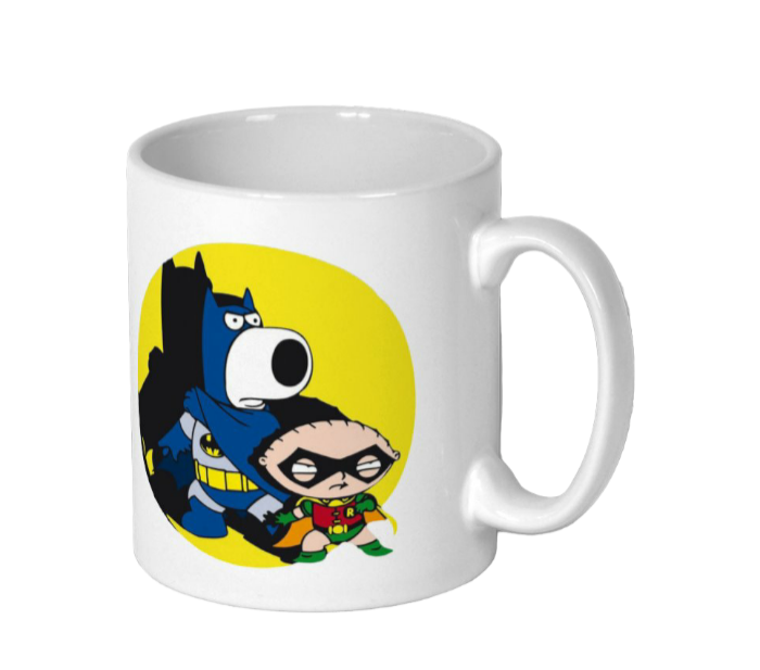 Family Guy & Batman - Batman & Robin Mug