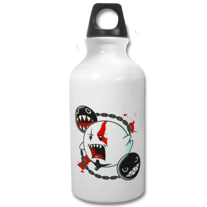 Super Mario Bro's x God Of War - Ghost Of War Water Bottle