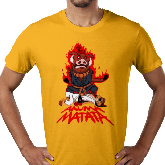 Timone & Pumba x Street Fighter - Akuma Matata T-shirt