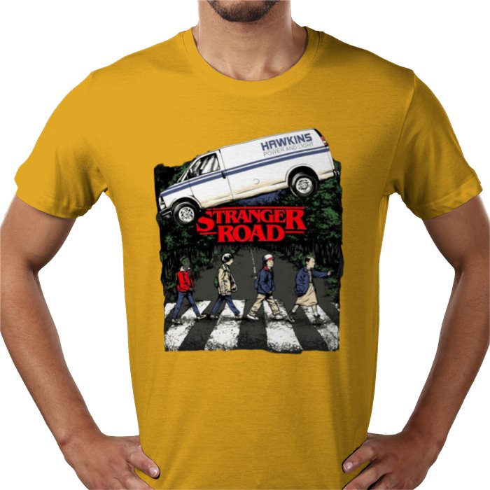 Stranger Things x Abby Road - Stranger Road T-shirt