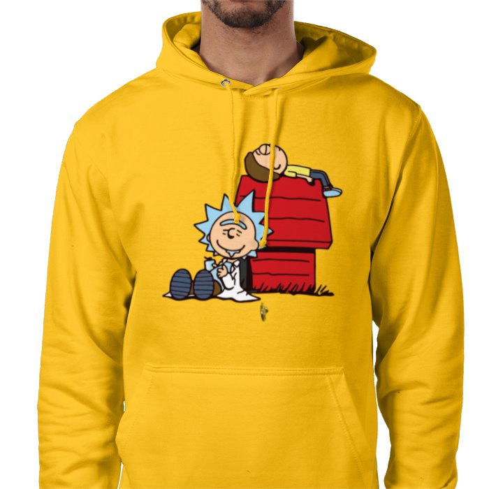 Rick & Morty x Snoopy - Chilling Value Hoodie