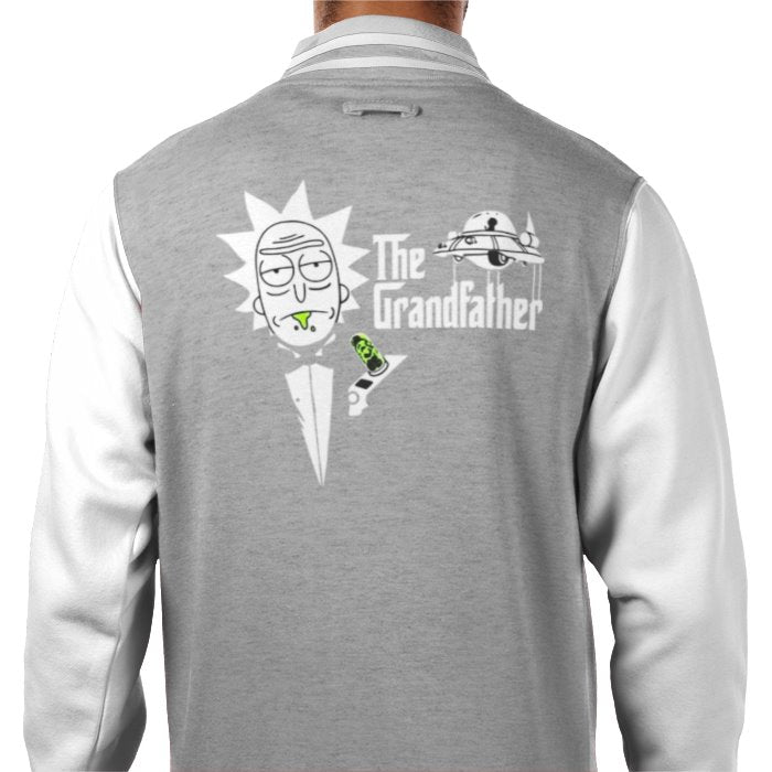 Rick & Morty x The Godfather - The Grandfather Varsity Jacket