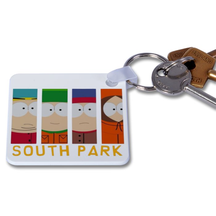 South Park - Grid Display Keyring