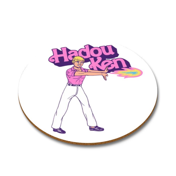Hadou-Ken Round Coasters