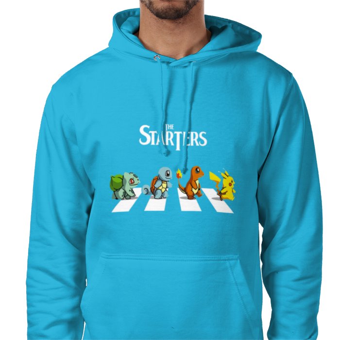 Pokémon & The Beatles - Abby Road Starters Value Hoodie