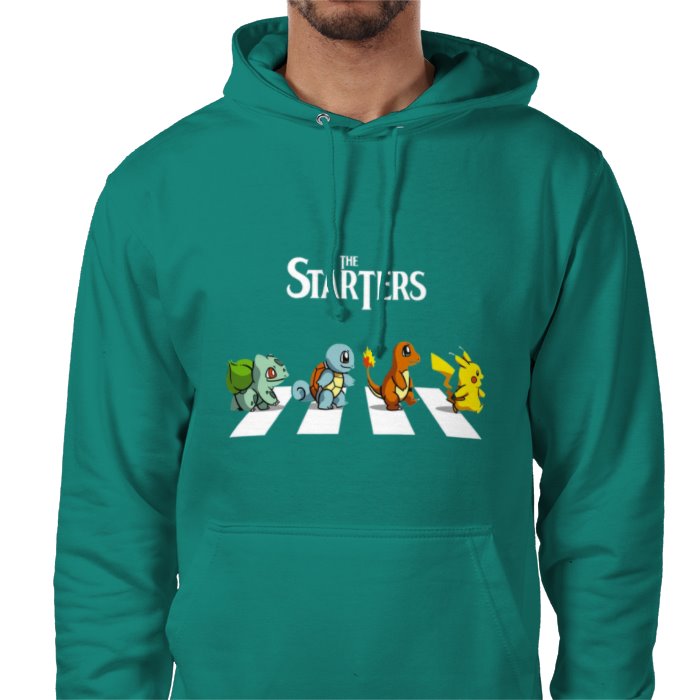 Pokémon & The Beatles - Abby Road Starters Value Hoodie