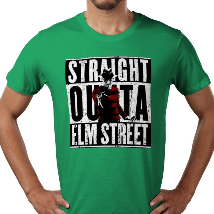 A Nightmare On Elm Street - Straight Out Of Elm Street T Shirt