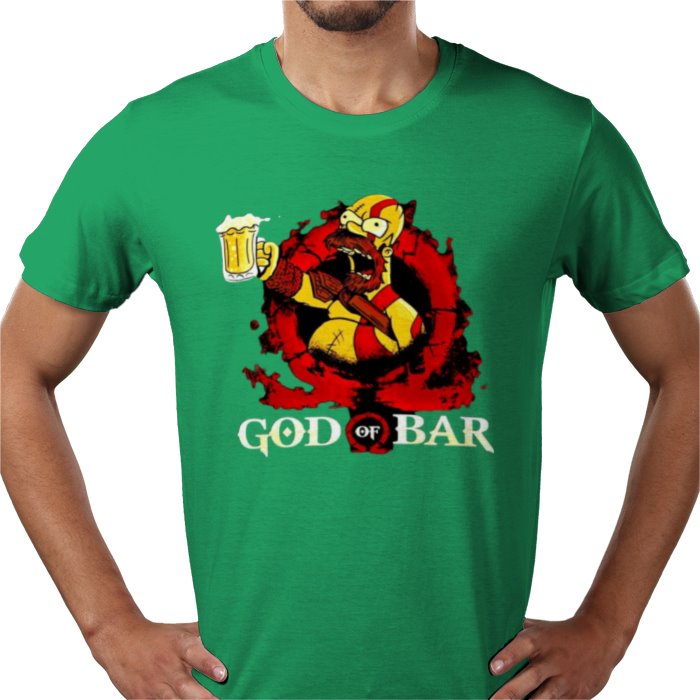The Simpsons x God Of War - God Of Bar T-shirt