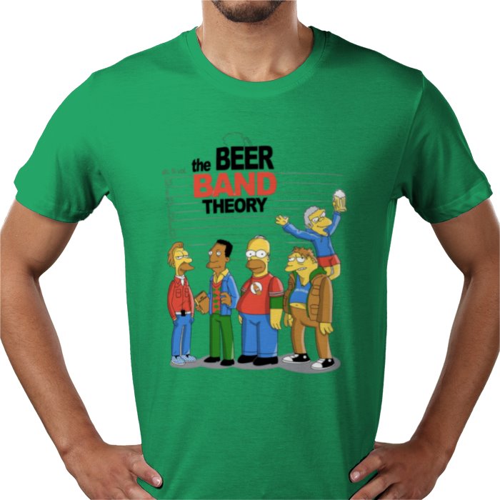 The Simpsons x Big Bang Theory - Beer Band Theory T-shirt