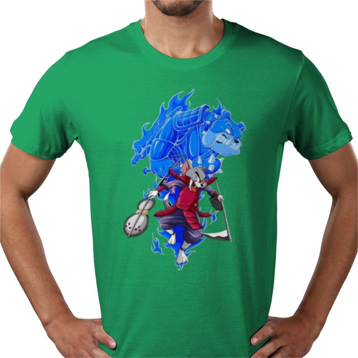 Tom & Jerry & Naruto - Tom/Madara T-shirt