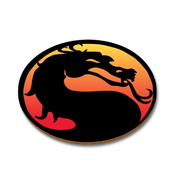 Mortal Kombat - Symbol Round Coasters