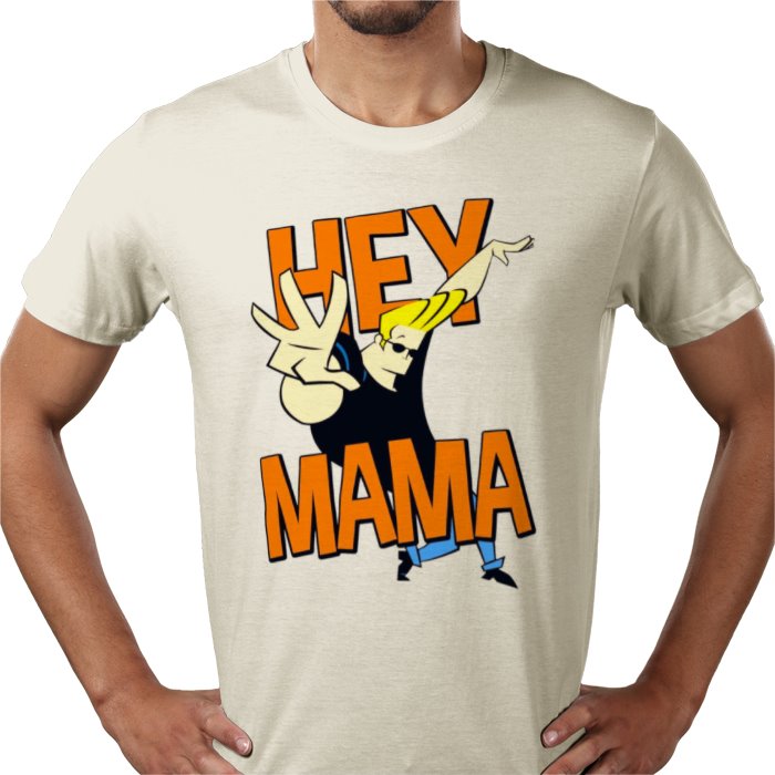 Johnny Bravo Hey Mama T-shirt