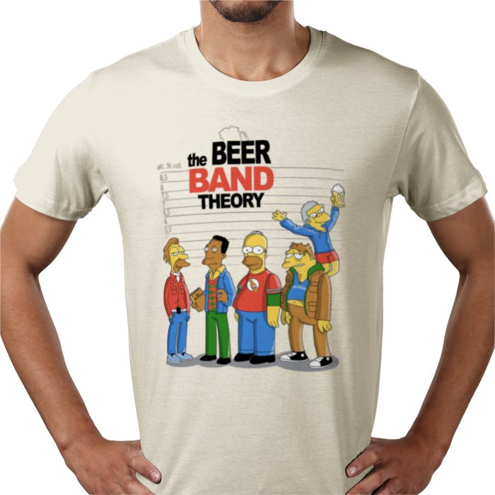 The Simpsons x Big Bang Theory - Beer Band Theory T-shirt