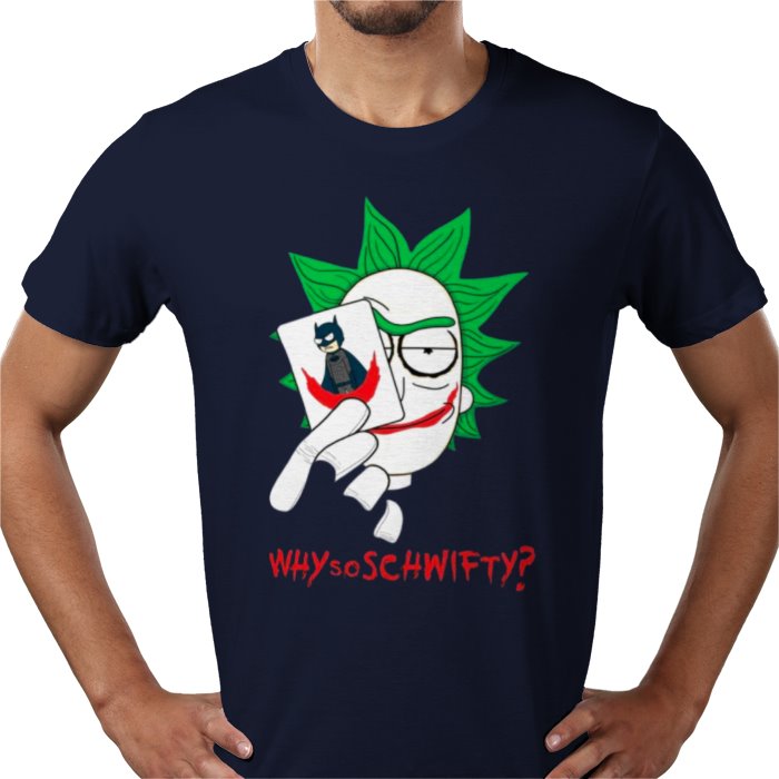 Rick & Morty x Batman - Why So Schwifty T-shirt