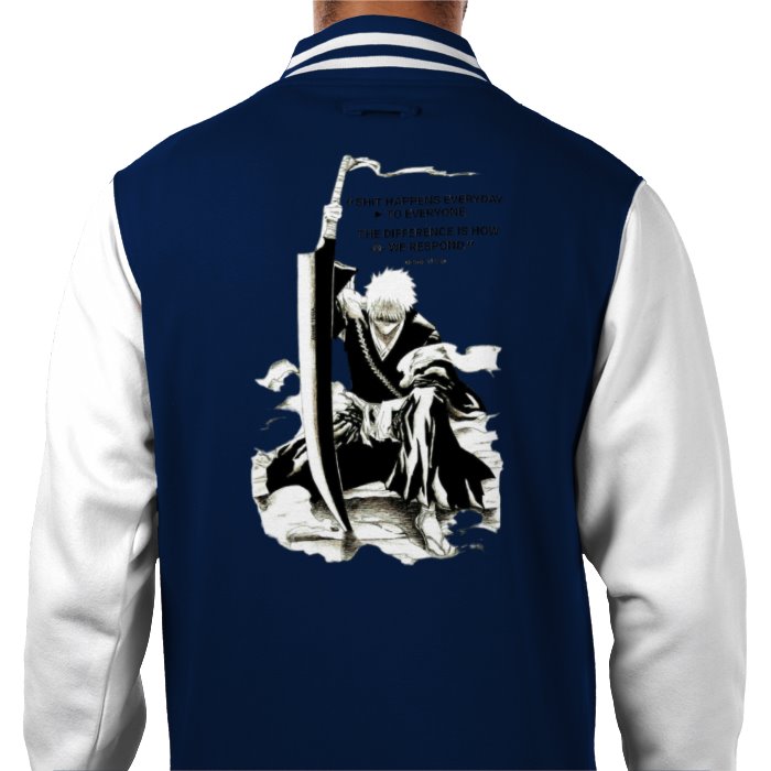 Bleach - Shit Happens Varsity Jacket