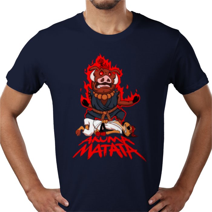 Timone & Pumba x Street Fighter - Akuma Matata T-shirt