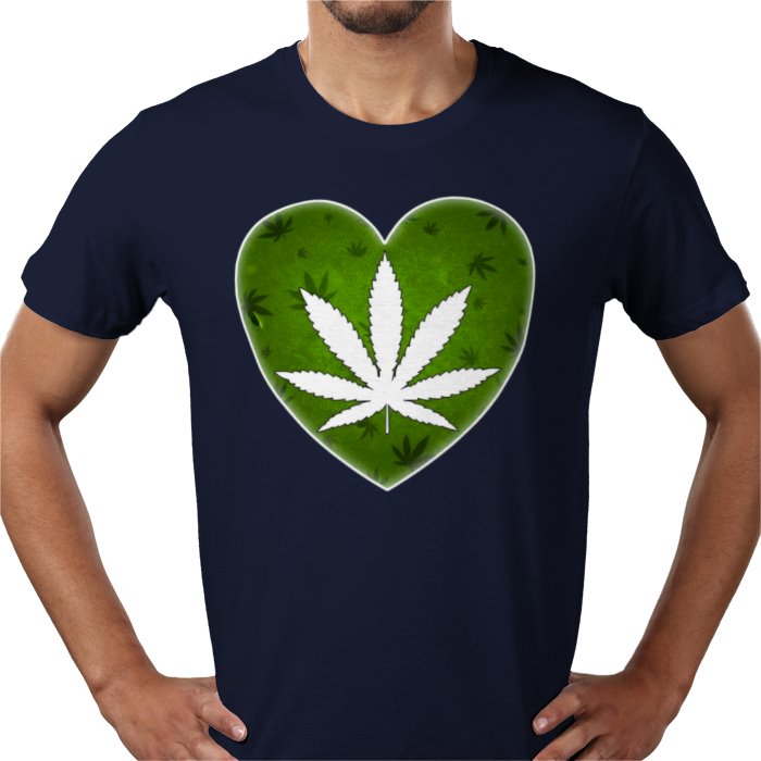 Cannabis Heart T-shirt