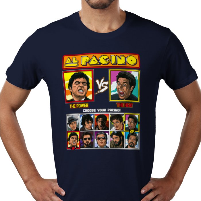Al Pacino - Scarface VS Heat T-shirt