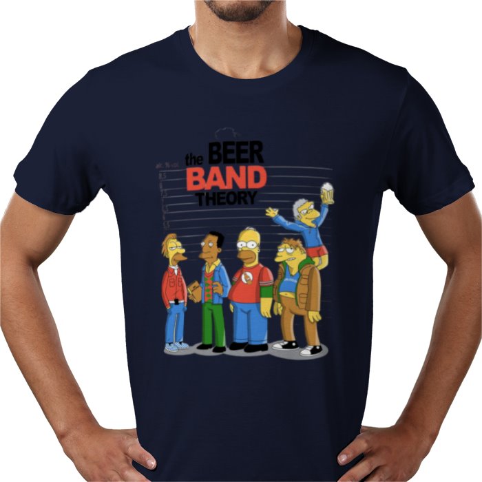 The Simpsons x Big Bang Theory - Beer Band Theory T-shirt