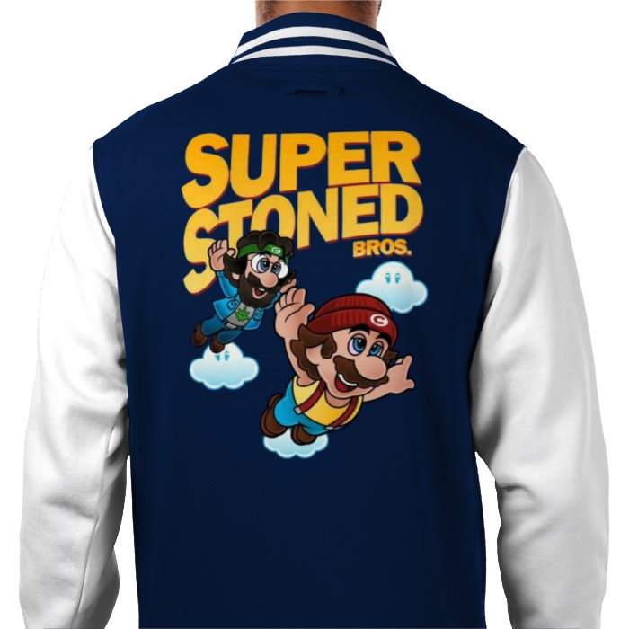 Super Stoned Bro's Varsity Jacket