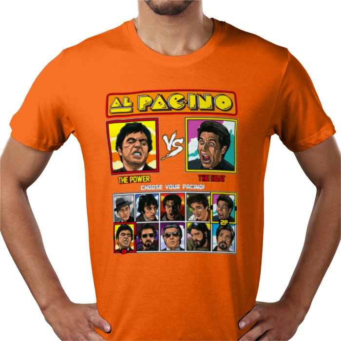 Al Pacino - Scarface VS Heat T-shirt