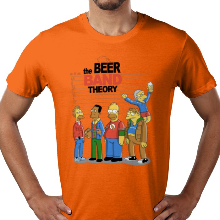 The Simpsons x Big Bang Theory - Beer Band Theory T-shirt