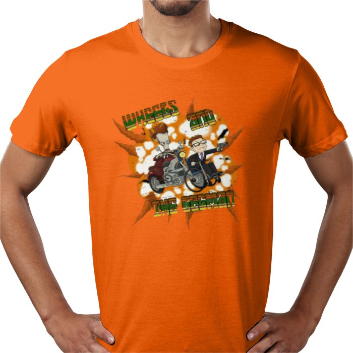 American Dad - Wheels And The Leg Man T-shirt