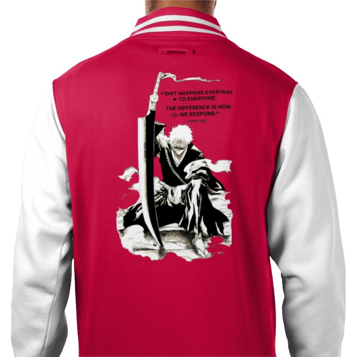 Bleach - Shit Happens Varsity Jacket