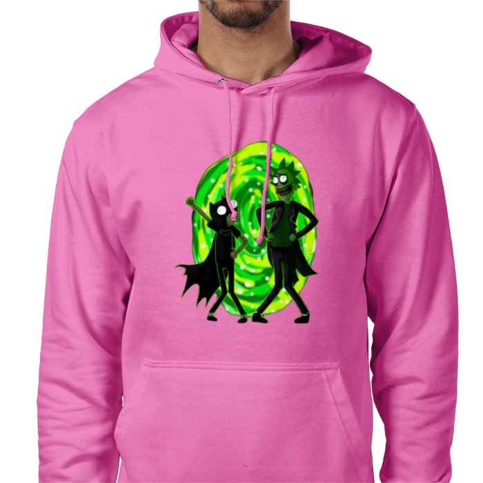 Rick & Morty x Batman - Portal Pose Value Hoodie