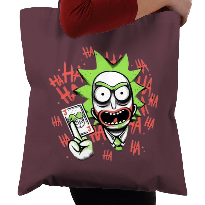 Rick & Morty x Batman - Joker Rick Tote Bag