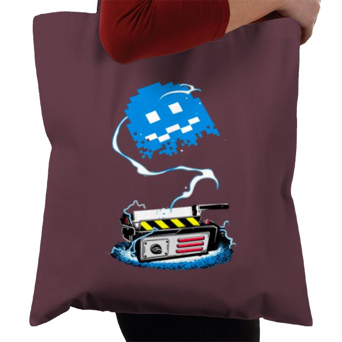 Pacman & Ghostbusters - Ghost Trap Tote Bag