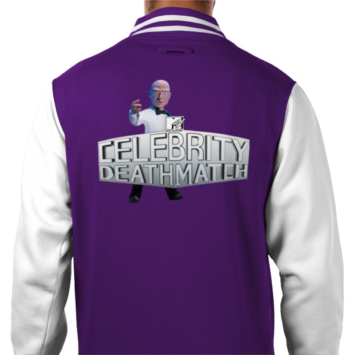 Celebrity Deathmatch - Ref Theme Varsity Jacket