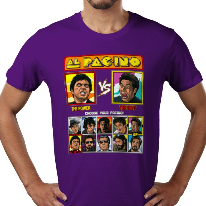 Al Pacino - Scarface VS Heat T-shirt