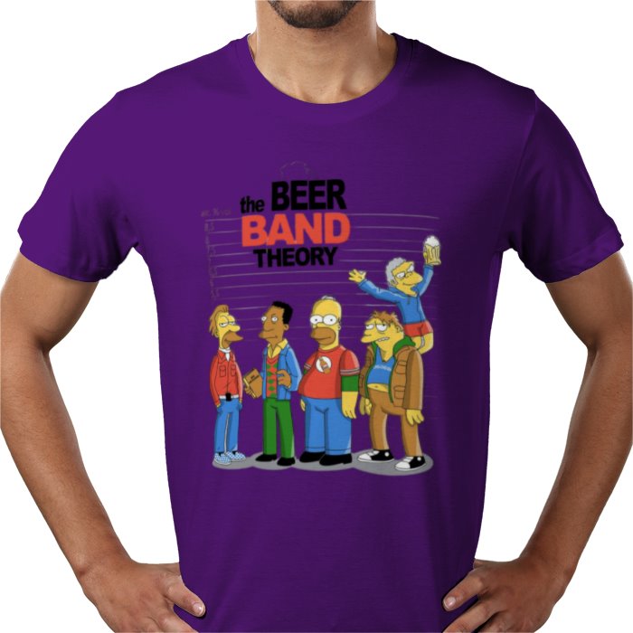 The Simpsons x Big Bang Theory - Beer Band Theory T-shirt