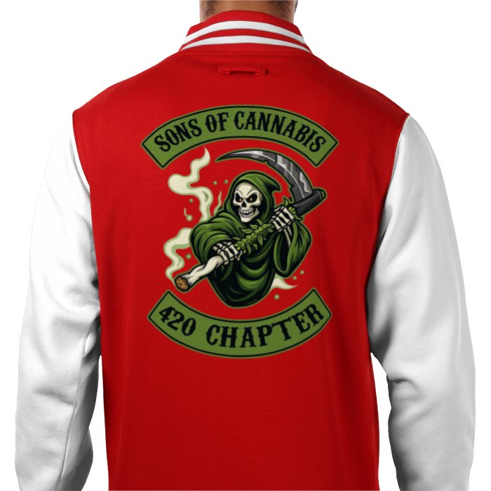 Sons Of Cannabis Varsity Jacket