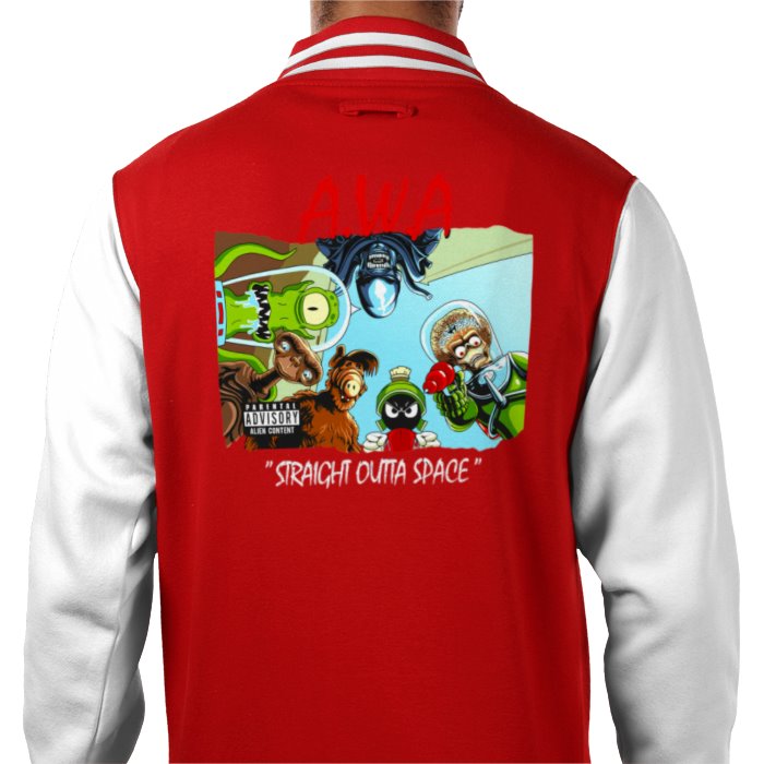 Aliens Without Attitude Varsity Jacket