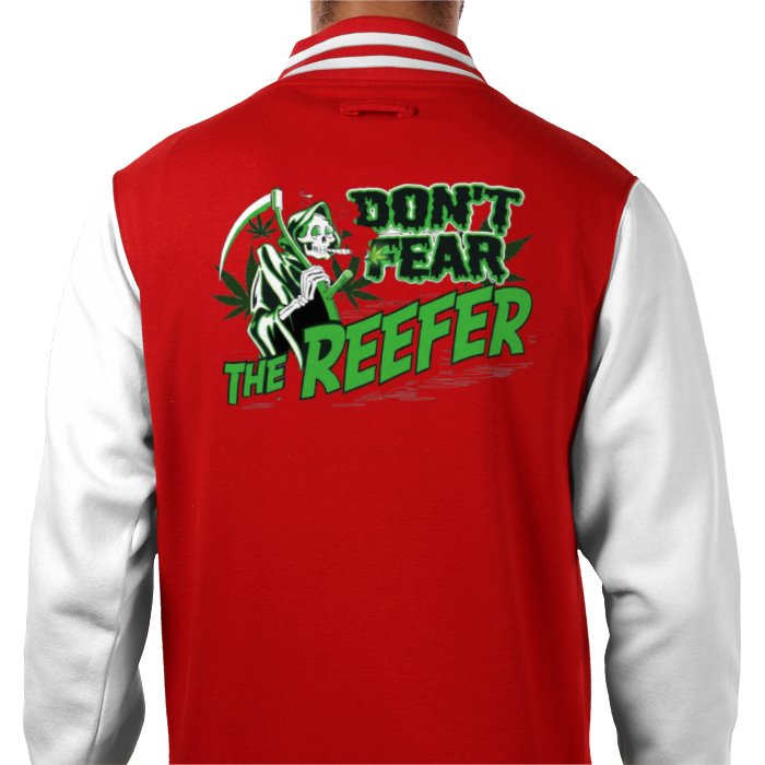 Don't Fear The Reefer Varsity Jacket