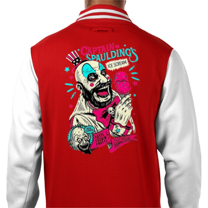 Captain Spaulding Ice Cream Varsity Jacket