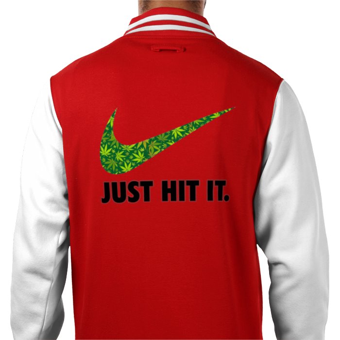 Just Hit It Varsity Jacket