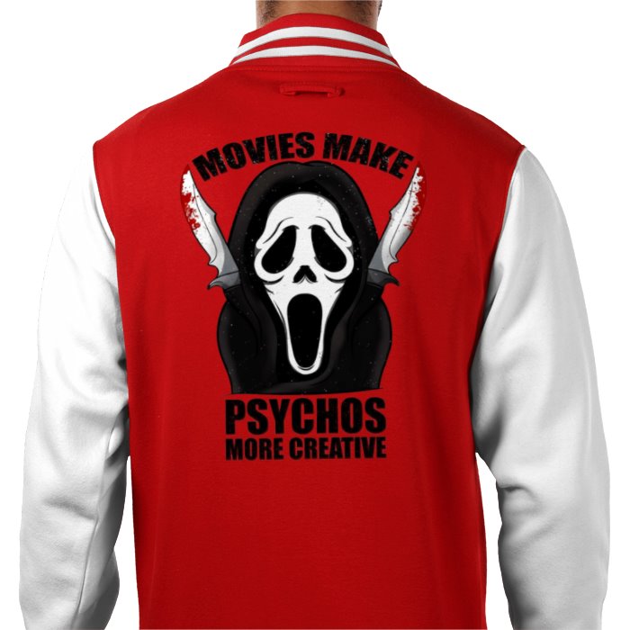 Scream - Creative Psycho Varsity Jacket
