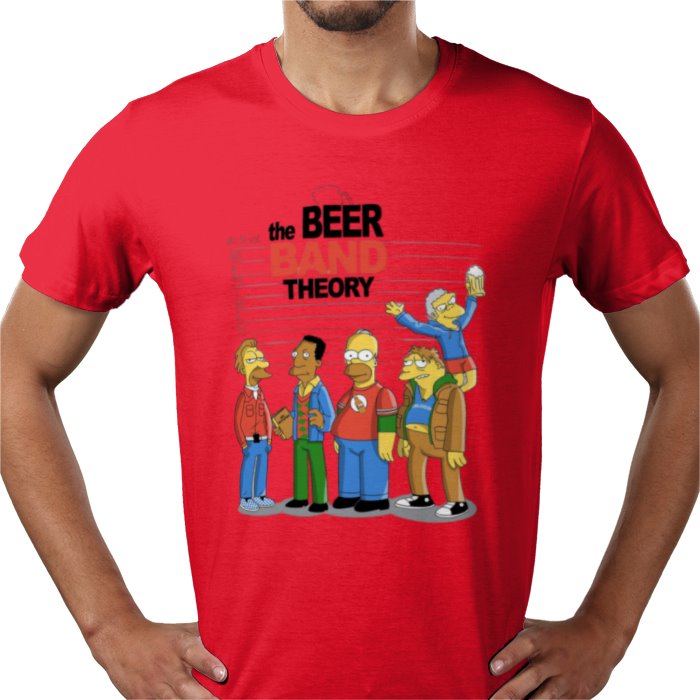 The Simpsons x Big Bang Theory - Beer Band Theory T-shirt