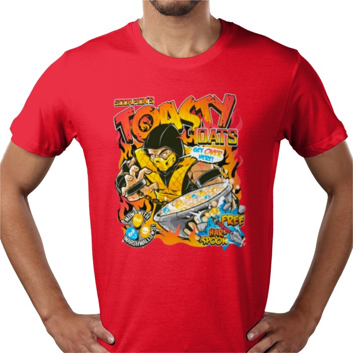 Mortal Kombat - Scorpion Toasty Oats T-shirt
