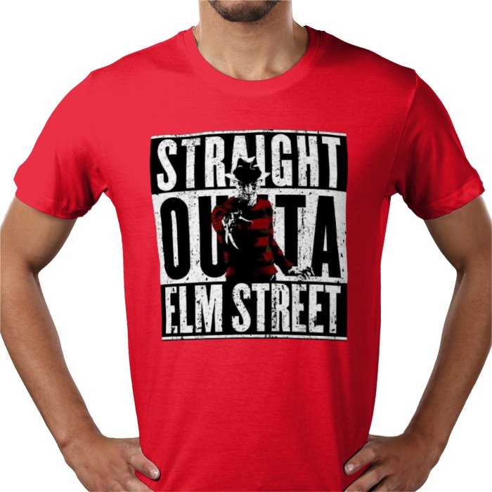 A Nightmare On Elm Street - Straight Out Of Elm Street T Shirt