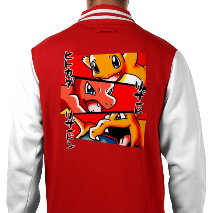 Pokémon - Charmander Evo Varsity Jacket