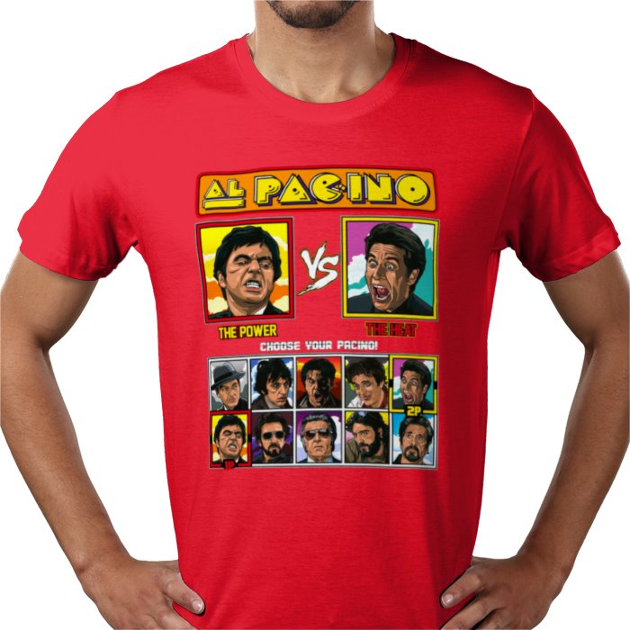 Al Pacino - Scarface VS Heat T-shirt