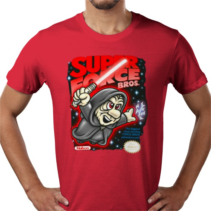 Star Wars x Super Mario Bro's - Super Force Bros T-shirt