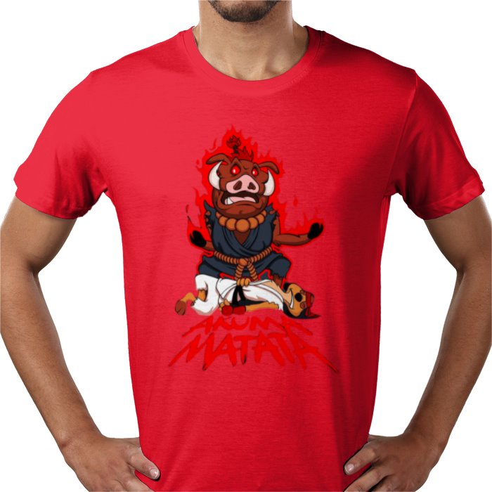 Timone & Pumba x Street Fighter - Akuma Matata T-shirt